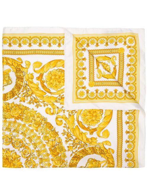 Versace Baroque FW'91 silk scarf