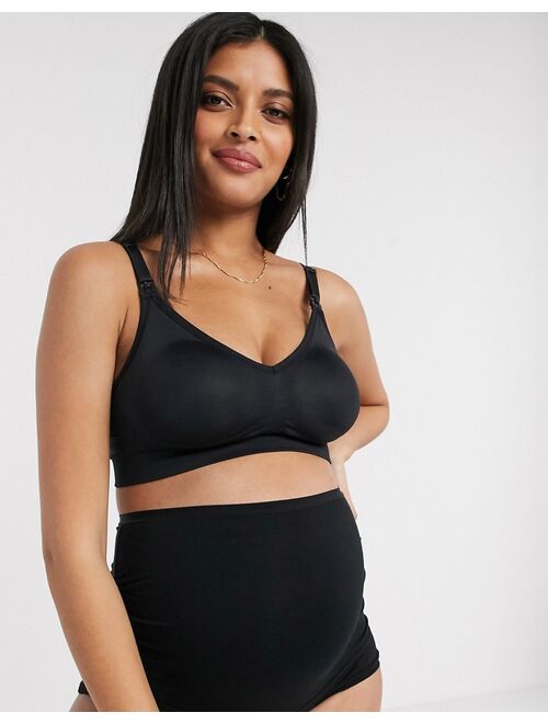 Bravado seamless nursing bra in black