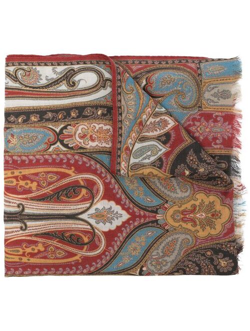 ETRO paisley print scarf