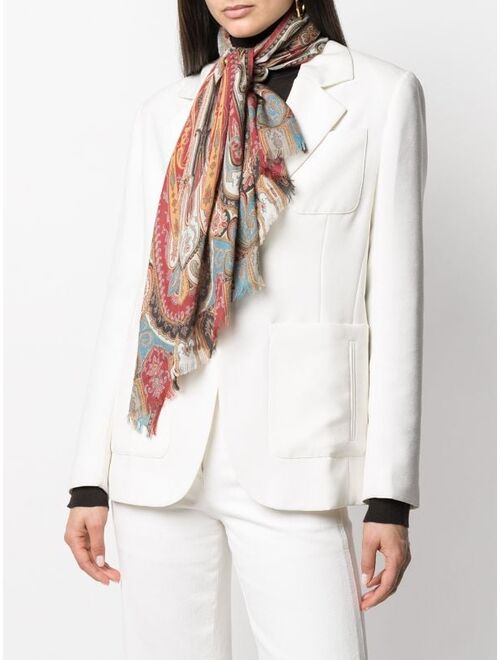 ETRO paisley print scarf