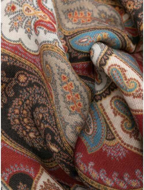 ETRO paisley print scarf