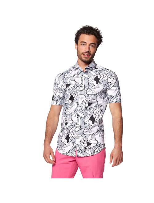 Men's OppoSuits Looney Tunes Summer Button-Down Shirt