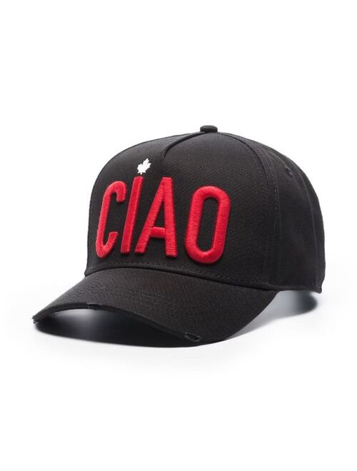 Dsquared2 Ciao logo-embroidered cap