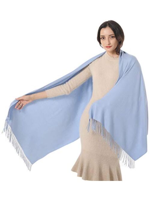 Gomust Women Shawl Wrap Scarf Pashmina Gifts Idea Wedding Christmas Birthday Large Soft Stole