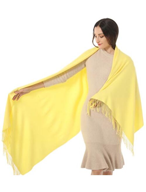 Gomust Women Shawl Wrap Scarf Pashmina Gifts Idea Wedding Christmas Birthday Large Soft Stole