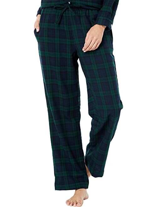 L.L.Bean Scotch Plaid Flannel Pajamas Plaid