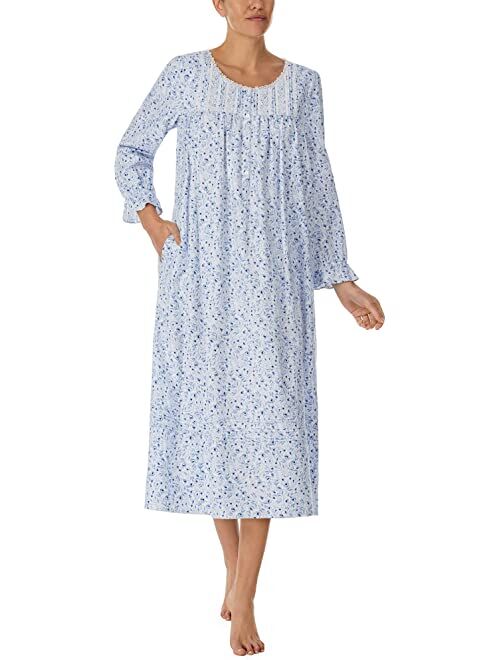 Eileen West Long Sleeve Flannel Ballet Gown