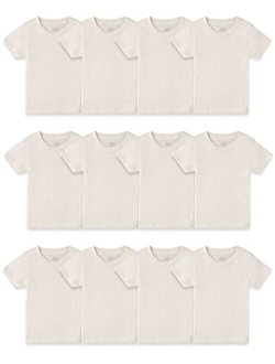 Boys' Cotton White T Shirt