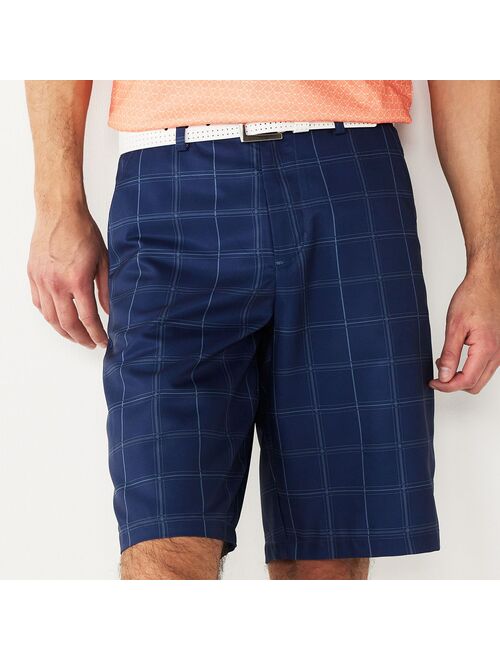 Men's Tek Gear Plaid Flat-Front Golf Shorts