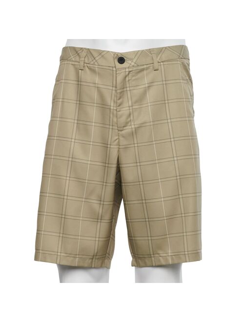 Men's Tek Gear Plaid Flat-Front Golf Shorts