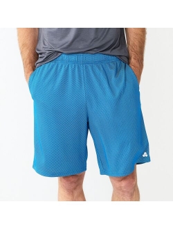 Two-Tone Mesh Shorts