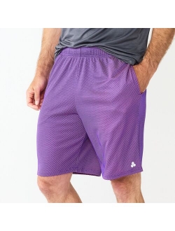 Two-Tone Mesh Shorts