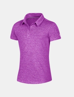 Girls' UA Zinger Heather Polo