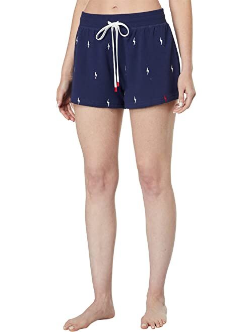 P.J. Salvage Red, White and Blue Bolt Shorts