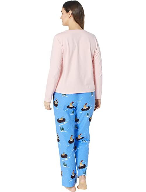 L.L.Bean Petite Camp Pajama Set