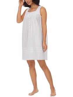 Eileen West 36" Short Sleeveless Nightgown