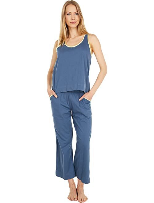 PACT Organic Cotton Tank and Capris Sleep Set