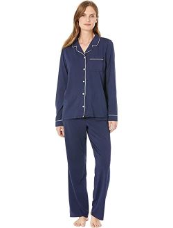 Super Soft Shrink-Free Button Front Pajama Set