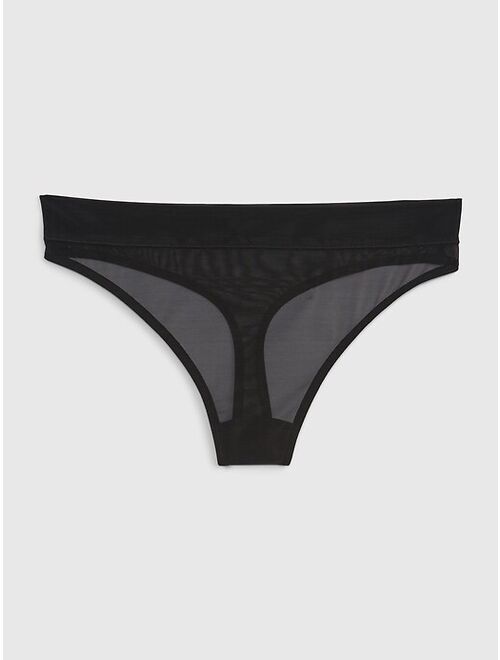 Gap Mesh Thong