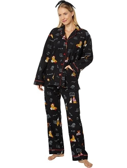 P.J. Salvage Flannel PJ Set with Headband