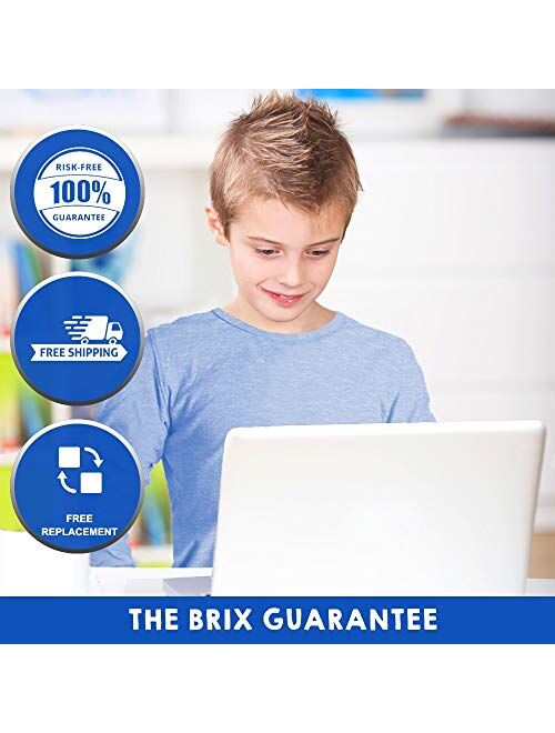 Brix Boys' Long Sleeve Tees - Tagless Crewneck Cotton Soft 4-pk Shirts. 2-20