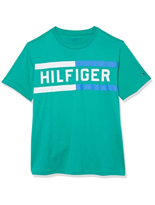 Tommy Hilfiger Boys' Short Sleeve Tommy Flag T-Shirt