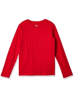 Boys' Long Sleeve Crewneck Tee T-Shirt