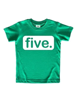 Unordinary Toddler 5th Birthday Shirt boy 5 Year Old boy Birthday boy Shirt 5 Five Fifth Shirts Gifts