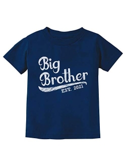 Tstars Big Brother Shirt New Sibling Gifts Pregnancy Announcements Shirts for Boys