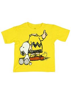 Peanuts Boys' Short Sleeve T-Shirt