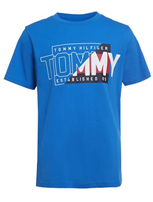 Tommy Hilfiger Boys' Short Sleeve Crew Neck Graphic T-Shirt