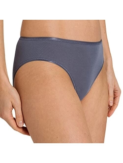 cotton seamless high-cut brief