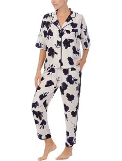 Donna Karan 3/4 Sleeve Pajama Set