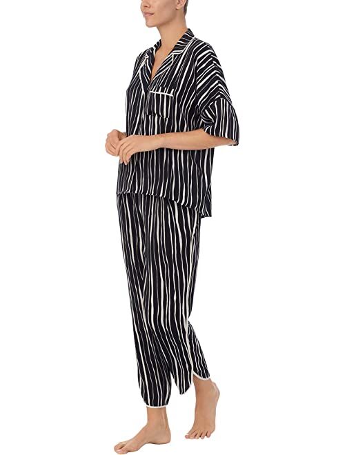 Donna Karan 3/4 Sleeve Pajama Set