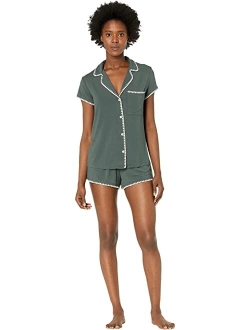 eberjey Frida - The Whip Stitch Short PJ Set