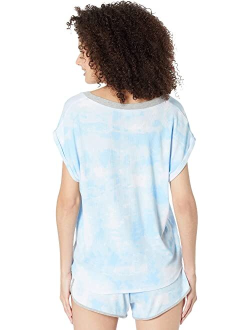 Splendid Washed Tie-Dye Short PJ Set