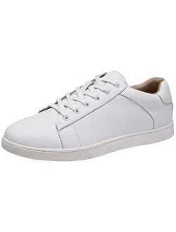 Men's Leather Sneakers Fashion Dress Sneaker Business Casual Shoes for Men