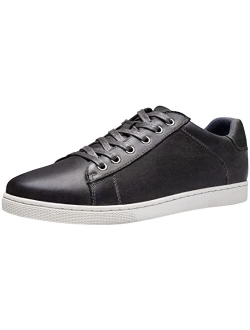 Men's Leather Sneakers Fashion Dress Sneaker Business Casual Shoes for Men