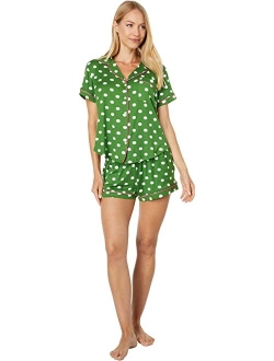 Short Sleeve Notch Short PJ Set