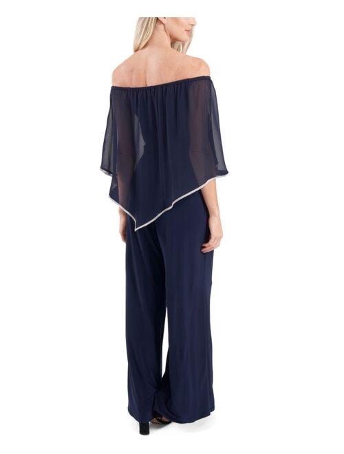 MSK Embellished Overlay Jumpsuit