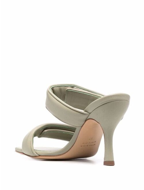 GIABORGHINI touch-strap open-toe sandals