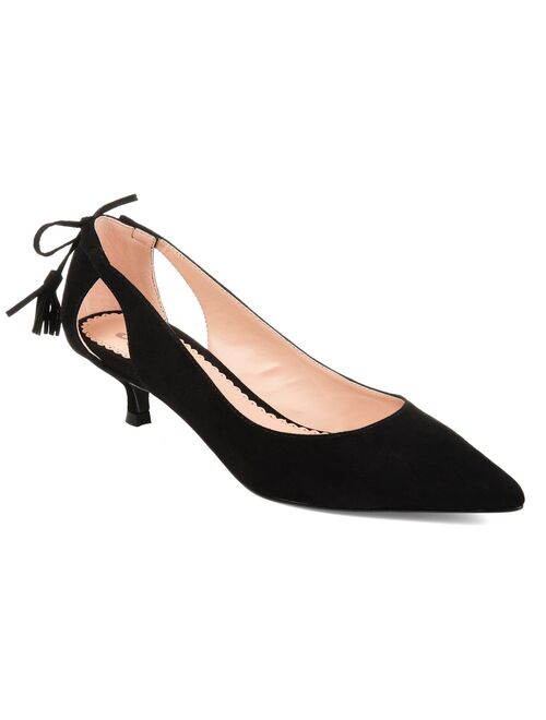 Journee Collection Bindi Women's Tassel Pointed Toe Pumps