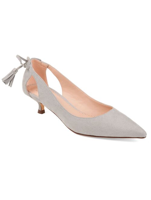 Journee Collection Bindi Women's Tassel Pointed Toe Pumps