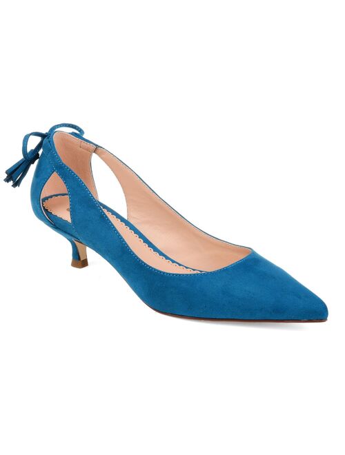 Journee Collection Bindi Women's Tassel Pointed Toe Pumps