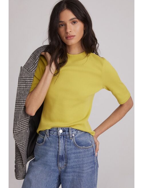 Maeve Mock Neck Top