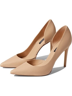 Folowe Women's Leather Dress Pumps