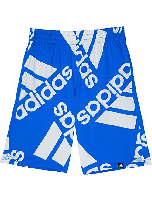 adidas Kids Logo Love Shorts (Bid Kids)