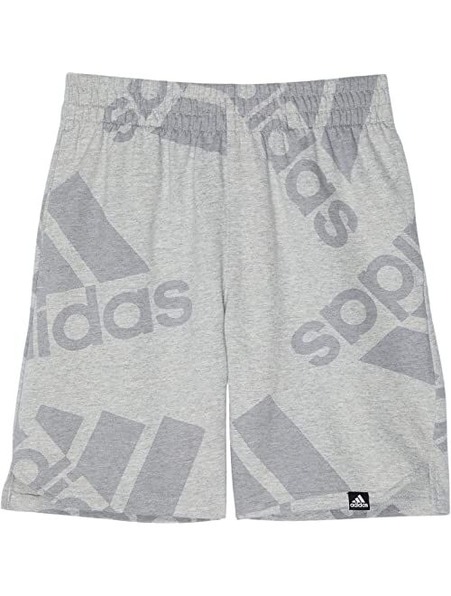 adidas Kids Logo Love Shorts (Bid Kids)