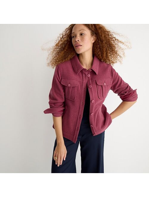 J.Crew Shirt-jacket in stretch wool