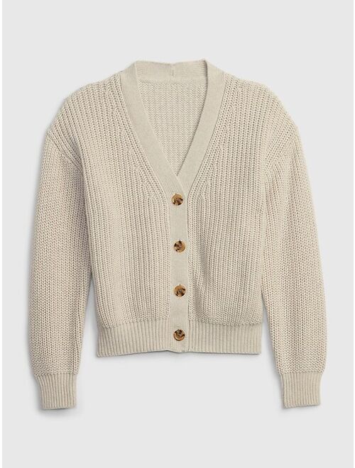 Gap Kids Shaker-Stitch Cardigan